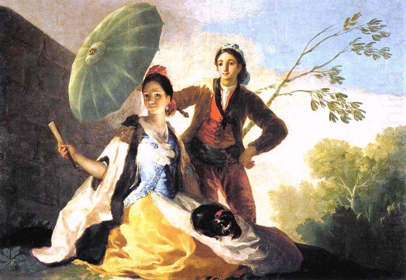 Francisco de Goya The Parasol china oil painting image